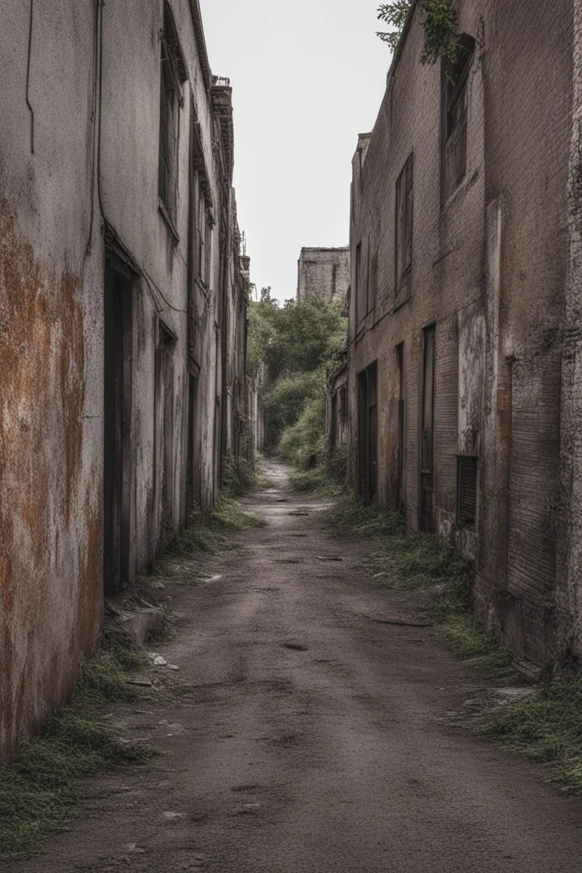 Abandoned street