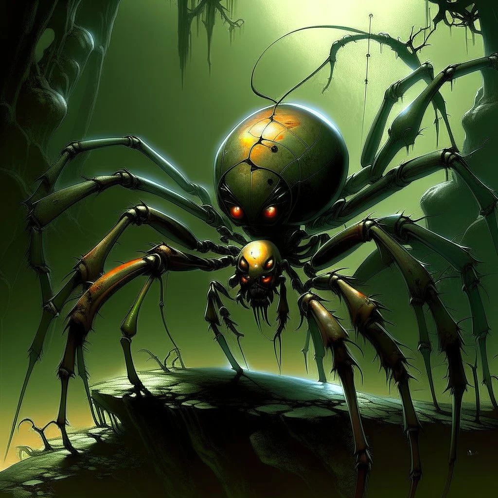 spider. Science Fiction