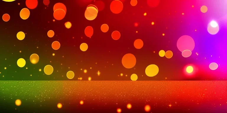 Abstract Christmas bokeh vectors background - gold, pink blurred glitter lights - banner, header, panorama