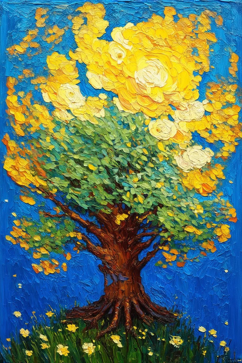 whispers in the wind; Post Impressionism; surreal art
