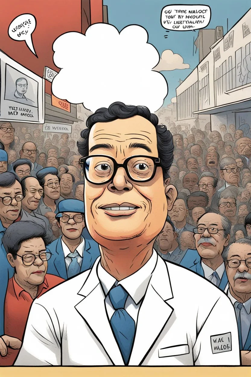 Cómic de Gustavo Petro