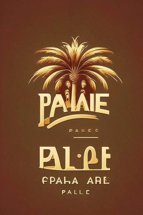 Palm Cafe designing a logo