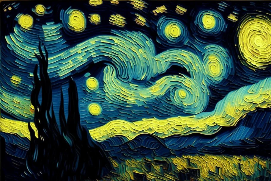 Starry night van gogh