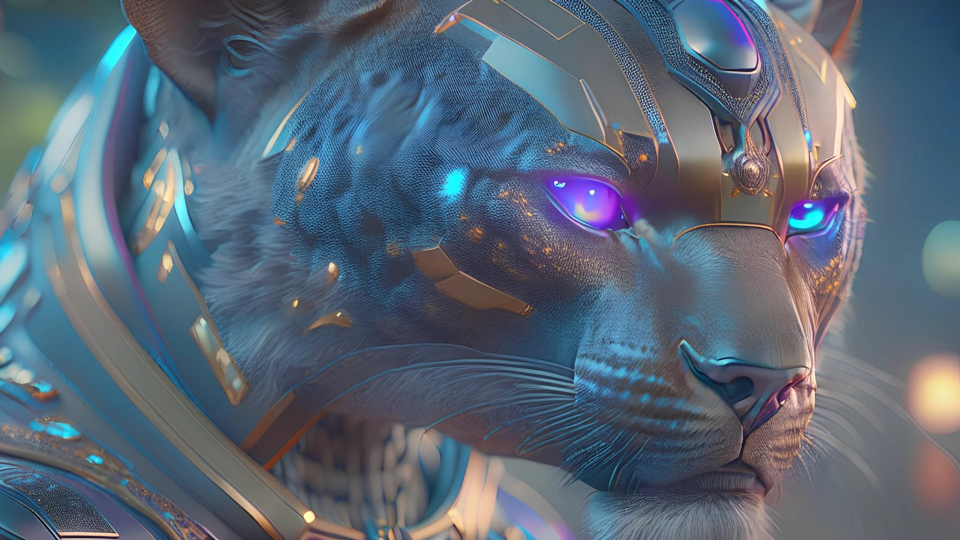 tv-headed black jaguar, 8k resolution concept art portrait, Artgerm, WLOP, dynamic lighting, octane render, hyperdetailed, intricately detailed, trending on Artstation, Unreal Engine 5, volumetric lighting