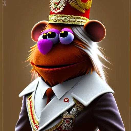 Vladmir Putin muppet, hairy