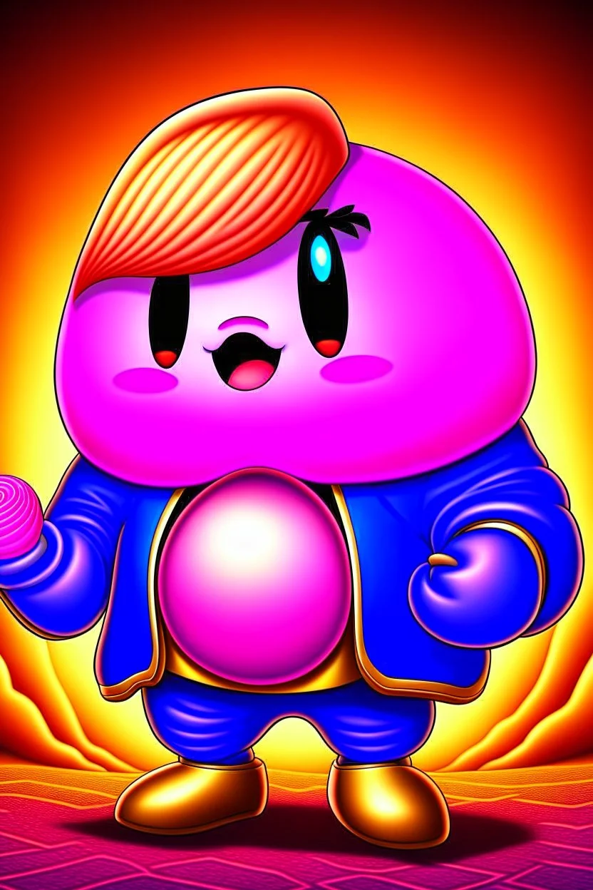 Donald trump turning into kirby | @MediaArts