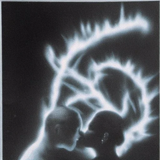 Electron Storm in the shape of dizzy kissing