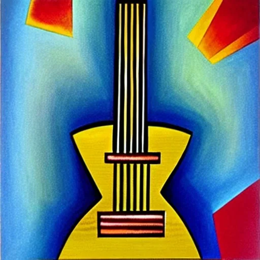 Cubism Guitar