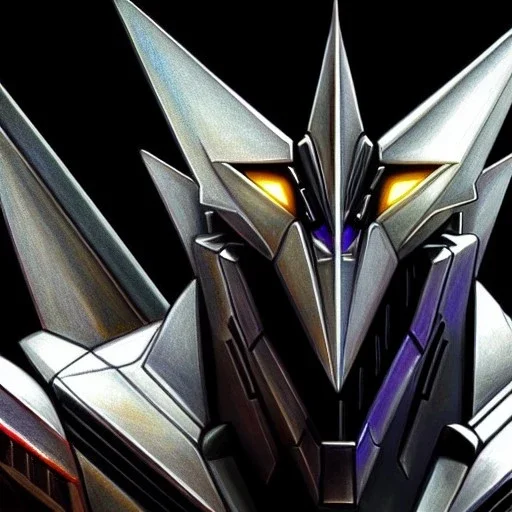 ultra detailed fullbody Drawing of CLASSIC Starscream Decepticons, extremely detailed digital painting,intrincate, extremely detailed face,crystal clear Big Glowing eyes, mystical colors , perfectly centered image, perfect composition, rim light, beautiful lighting, 8k, stunning scene,extremely sharp detail, finely tuned detail, ultra high definition raytracing, in the style of robert e howard and pablo oliveira and Ken Kelley and Ohrai Noriyoshi and Simon Bisley