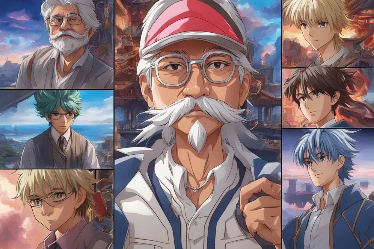 David in 8k Hayao Miyazaki draw style, yu gi oh them, neon effect, close picture, highly detailed, high details, detailed portrait, masterpiece,ultra detailed, ultra quality