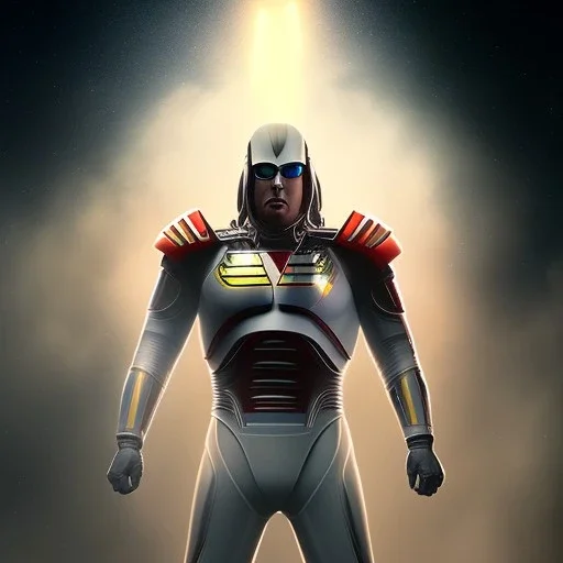 Space Ghost as he would appear in a movie directed by Zack Snyder