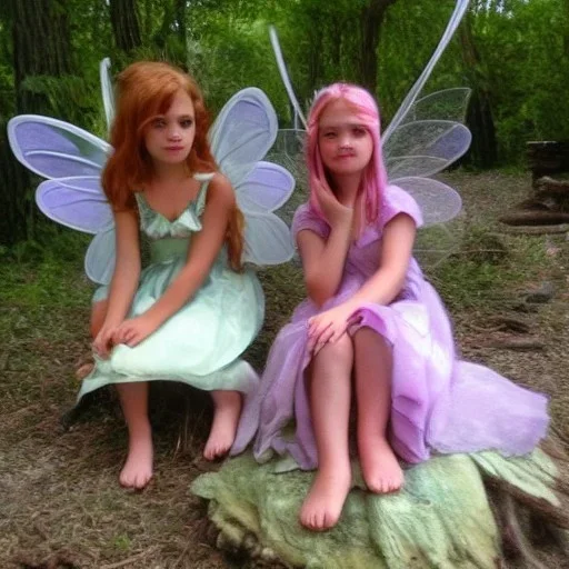 beautiful little fairies in the camps idilliac