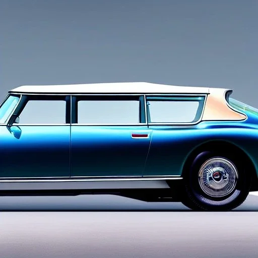 fullbody Drawing of 'sketch of 69 Citroën DS',intricate detail,andrea bonelli,Kilian Eng,Ohrai,evan lee,Aleksandr Sidelnikov,KyuYong Eom,three quarters frontal aerial view,toned colors,32k