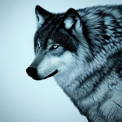 Wolf Protect Black Dark