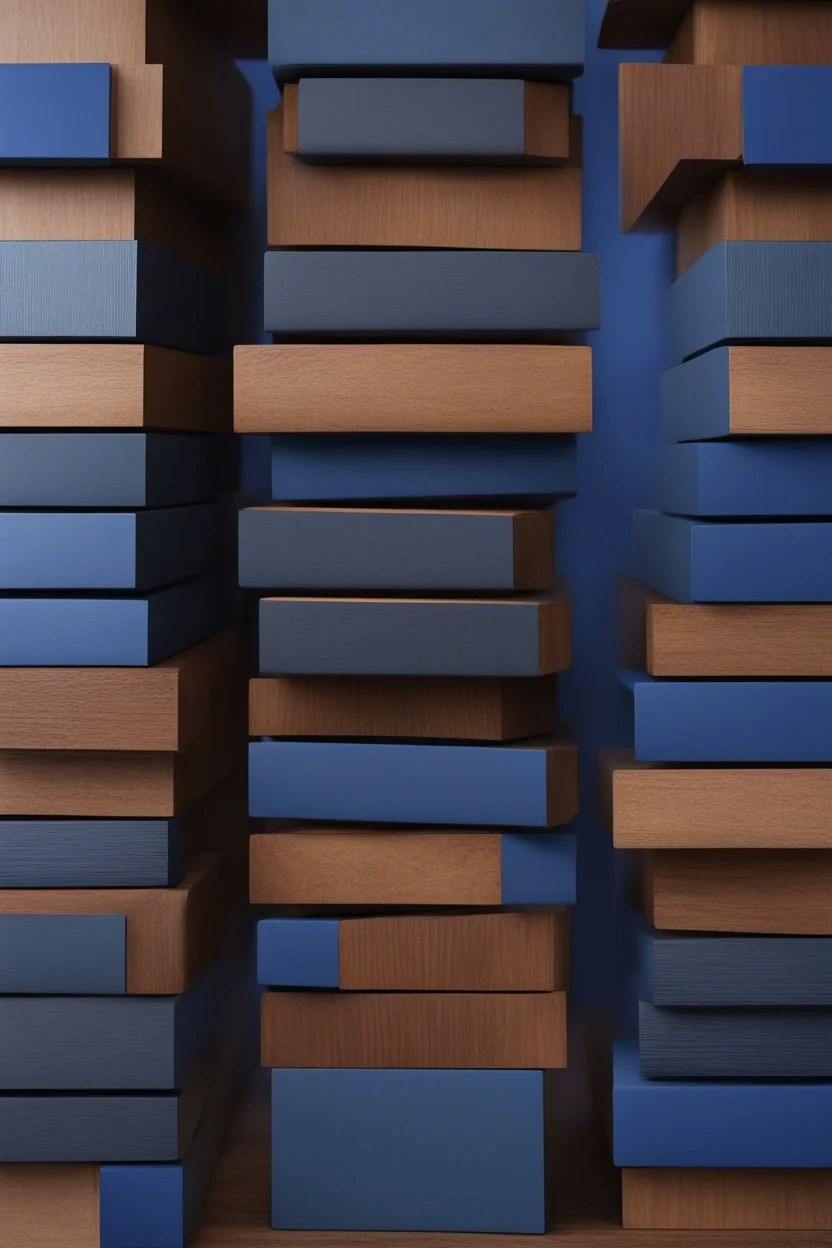 Wood, roscoe style, blue