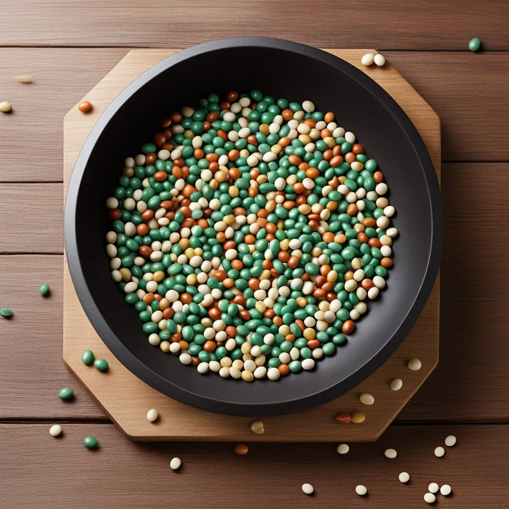 La Grelotine c’est un jeu du pays de Galles. C'est facile. On peut jouer avec soit des haricots soit des lentilles. Le premier qui annonce la mise dit, mettons, "lance de 16" ou "lance de 32″, ou une "quadruplée" qu’on appelle, c’est une lance de 64, parce qu’on avance de 16 en 16 sauf pour les demi coups. Là, celui qui est à sa gauche soit il augmente au moins de 4 soit il passe et il dit "passe grelot" , soit il parie qu’il va monter au moins de 6 ou de 7, il peut tenter la grelotine. A ce com