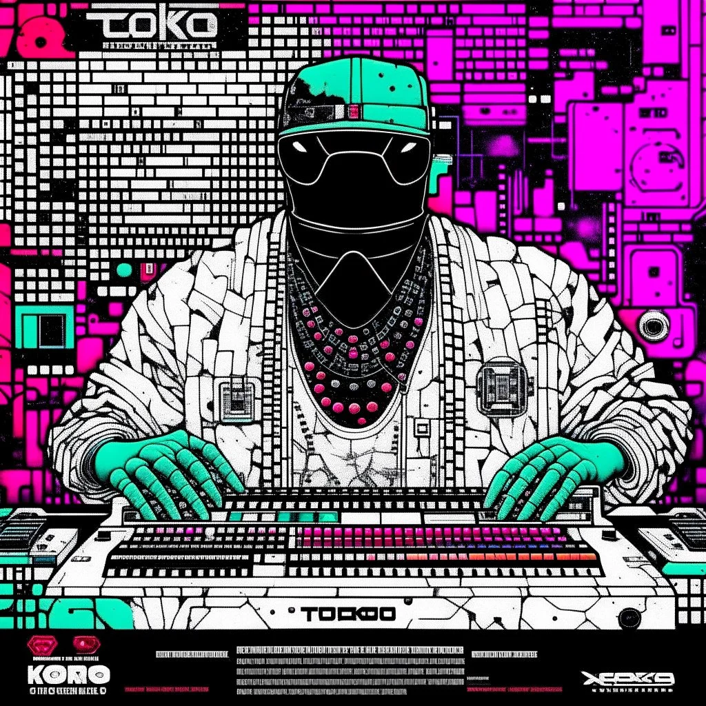 Contest music producer tekno korg posterizzato