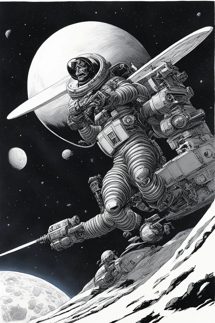 [art by Marcel Gottlieb, dit Gotlib] a Licensed space jockey
