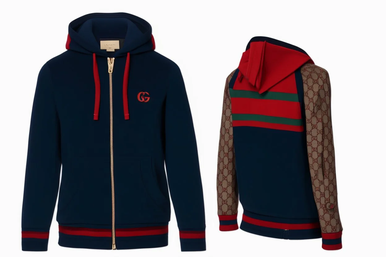 Felpa con cappuccio outlet gucci