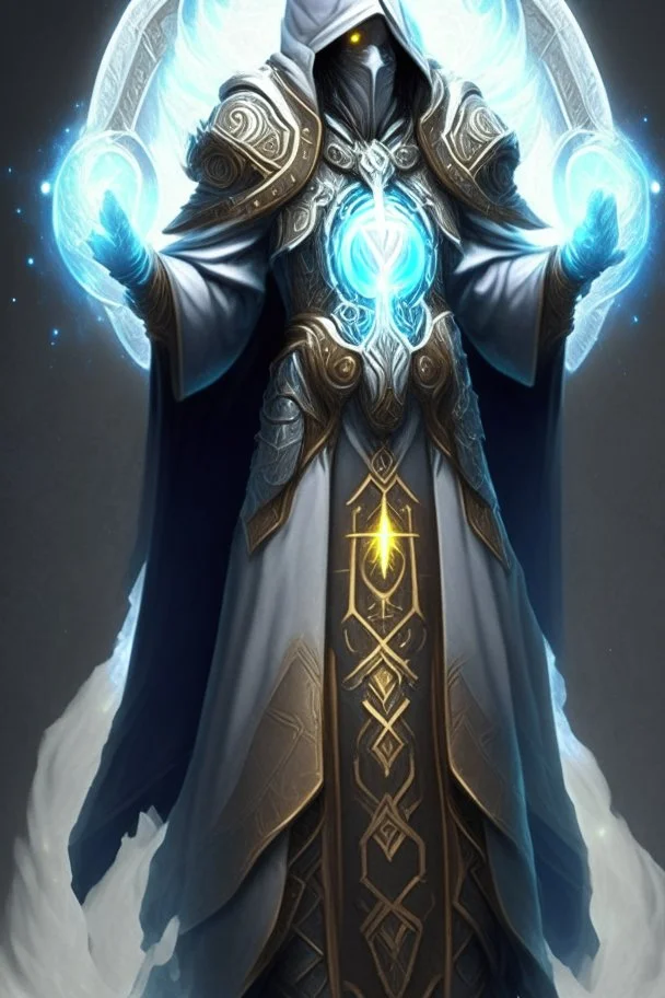 ancient prophet archmage celestial armor faceless