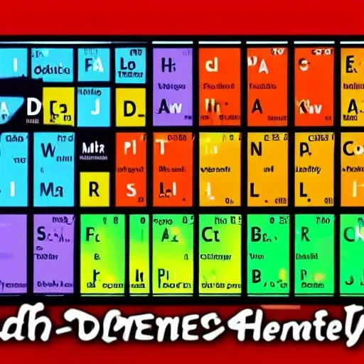 Excited YouTuber reacts to the periodic table of the elements