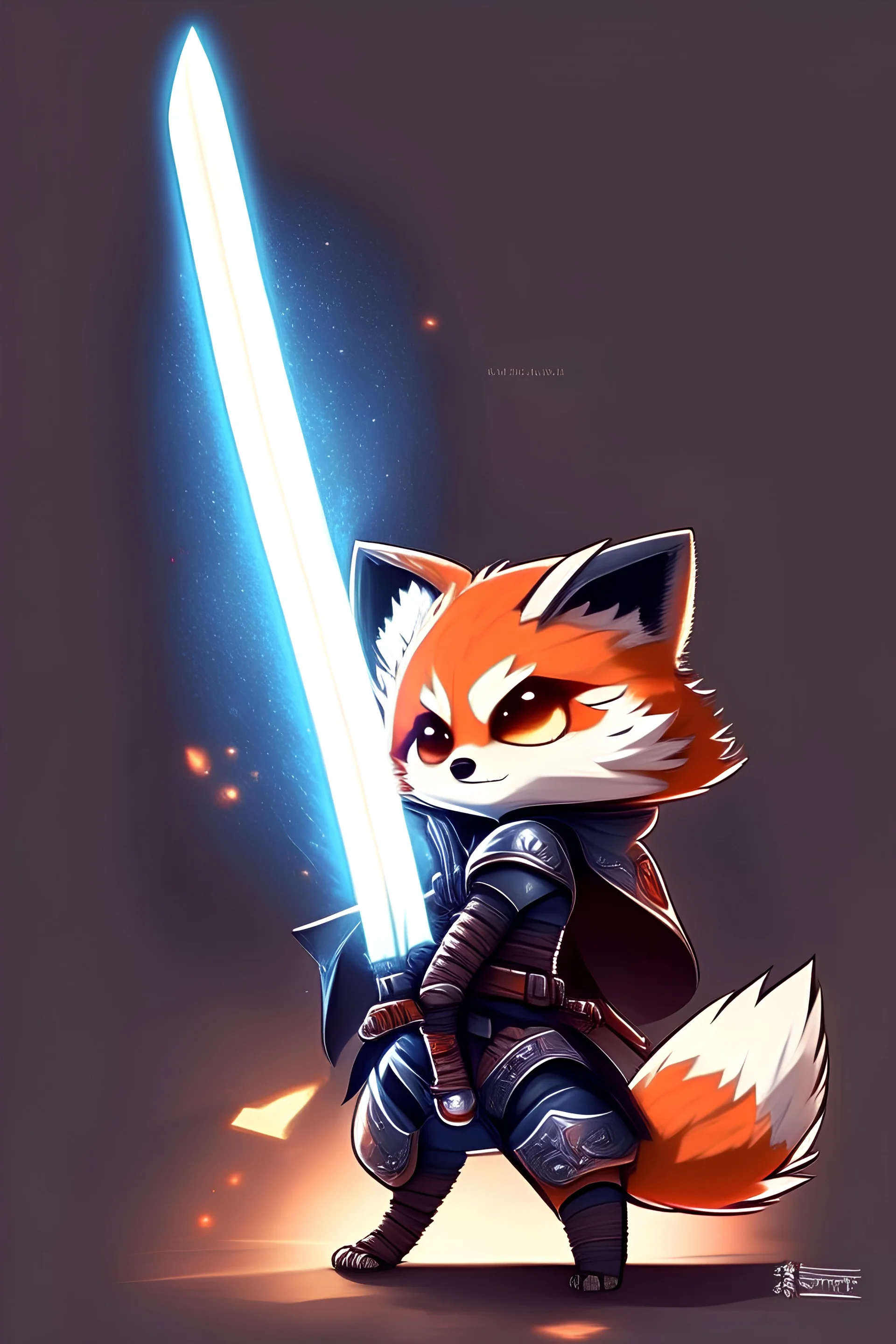 firefox ,valkyria have light saber sword , assasin , chibi , rocket