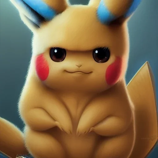 Insanely detailed portrait character of pikachu :: perfect proportions :: flawless perfect hands :: by Artgerm, Greg Olsen, Pixar, WLOP :: hyperrealistic, hyper detailed, photorealistic :: a masterpiece, incredible composition, amazing depth, imposing, meticulously composed, 8k :: unreal engine :: Mappa studios :: detailed matte painting, deep color, fantastical, intricate detail, splash screen, complementary colors, fantasy concept art, 8k resolution trending on Artstation Unreal Engine