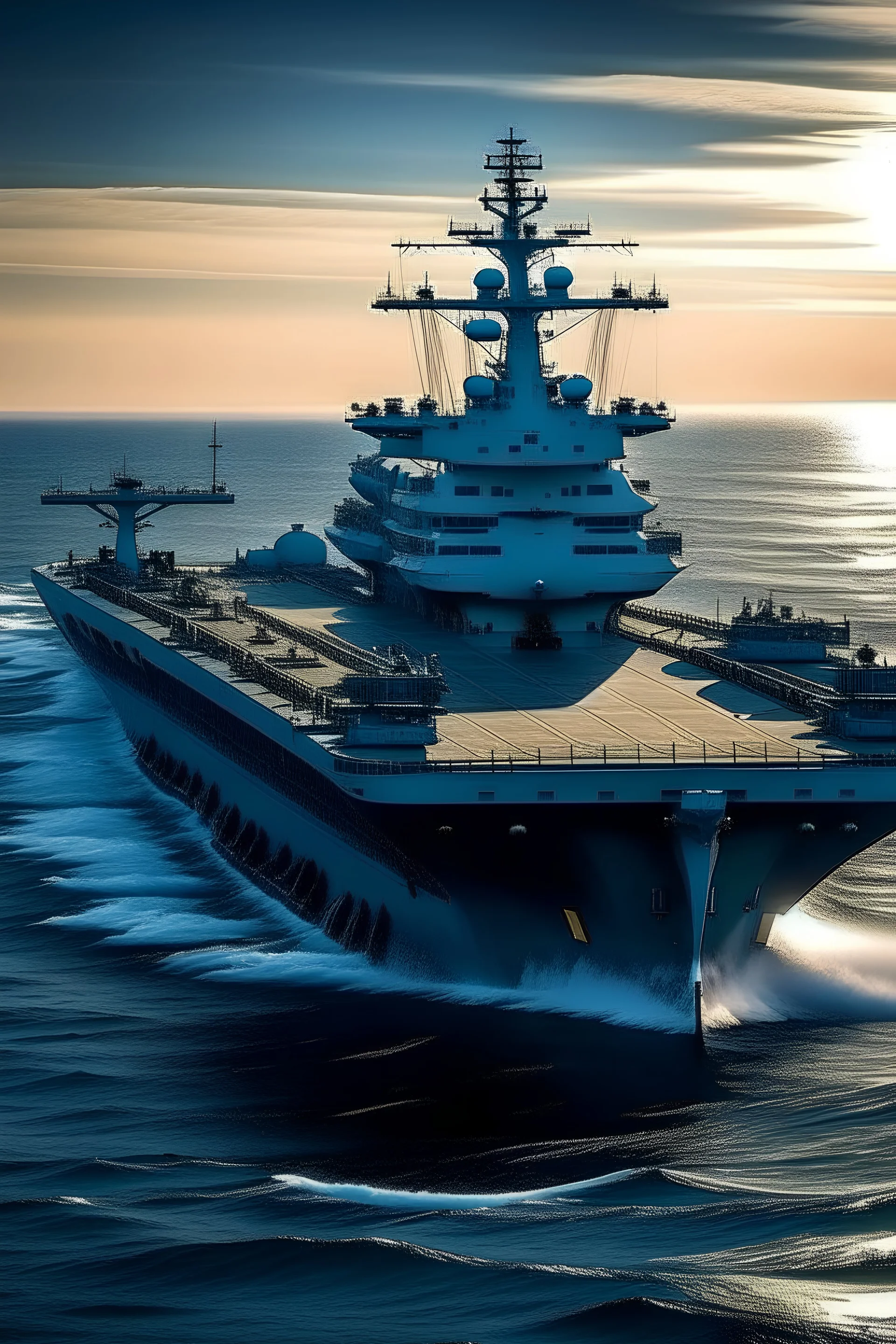 picture of an aircraft carrier