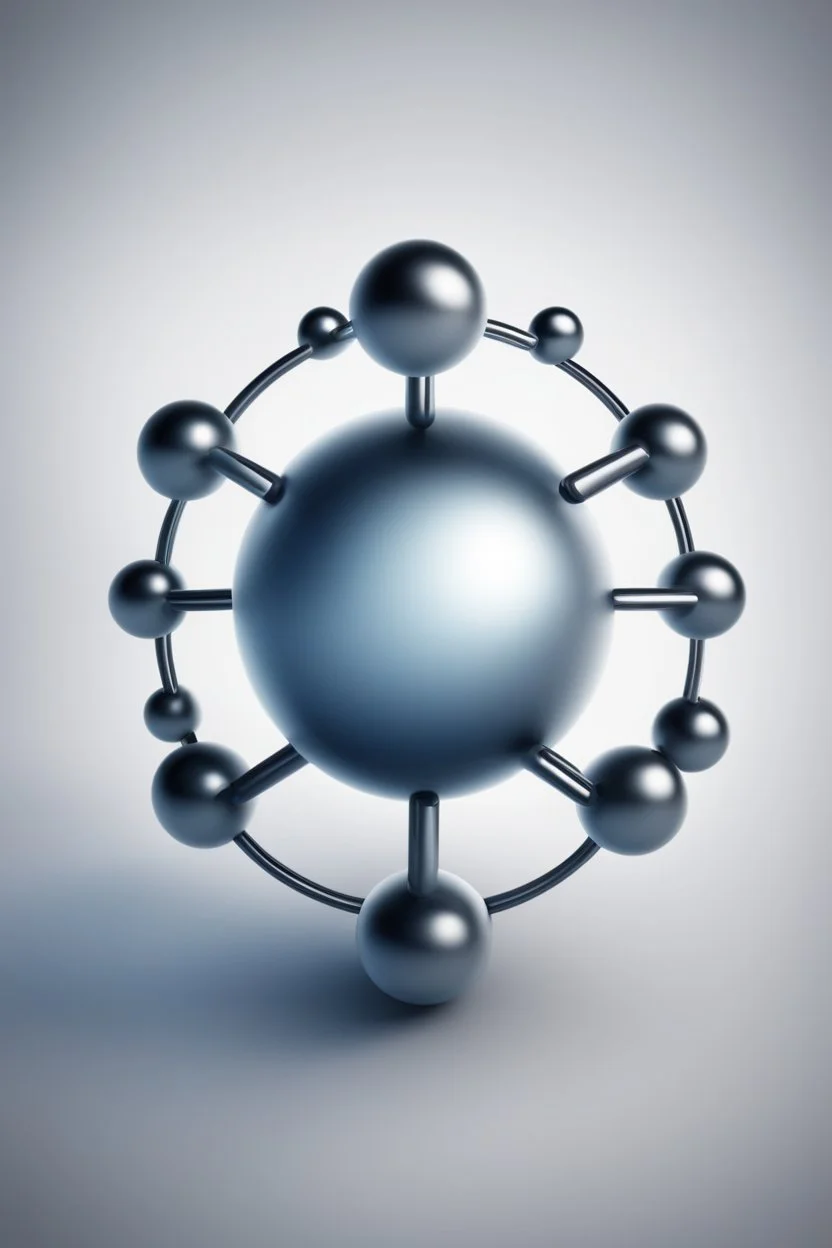 значок, Шар как атом/молекула: