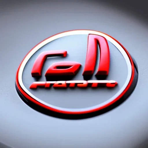 fiat car brand logo futuristic badge