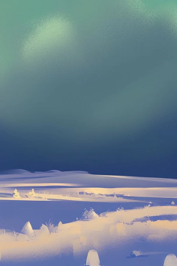 snow simple paint landscape background