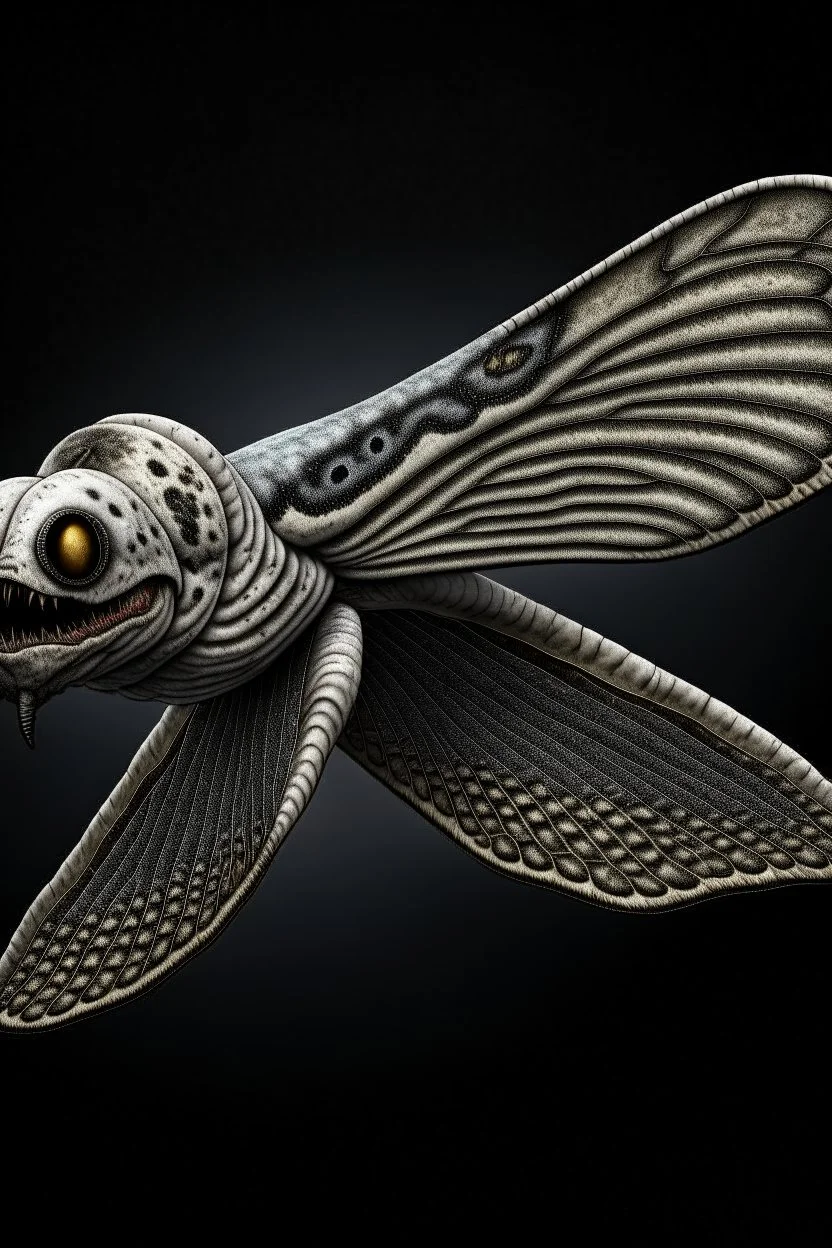 Moth / shark hybrid