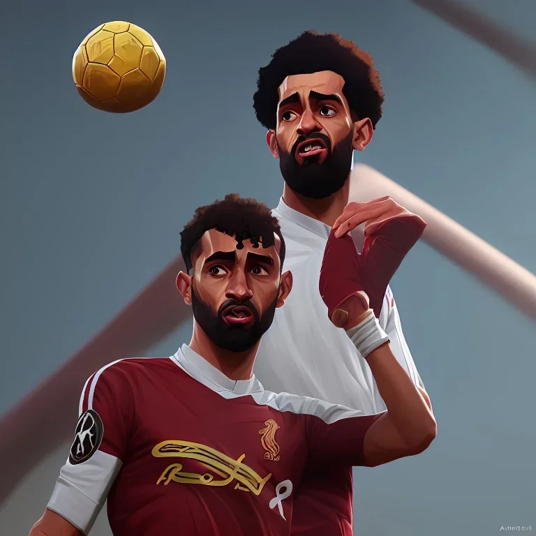 محمد صلاح معاه كورة >هب