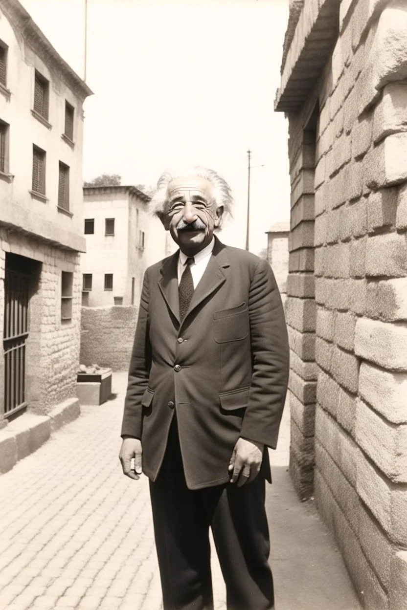 albert einstein in Jerusalem old icty