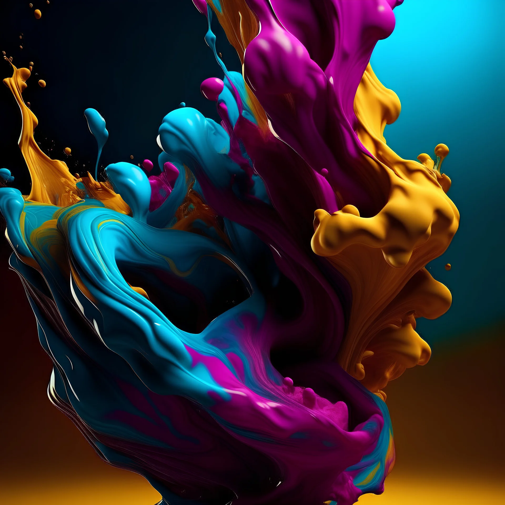 Alberto Seveso art, abstract liquid sculpture, 3d render, alcohol-ink, ink, Alberto Seveso texture, loose painting style, intricate detail, cinematic lighting, octane render, 8k render volumetric lighting, realistic, 8k resolution
