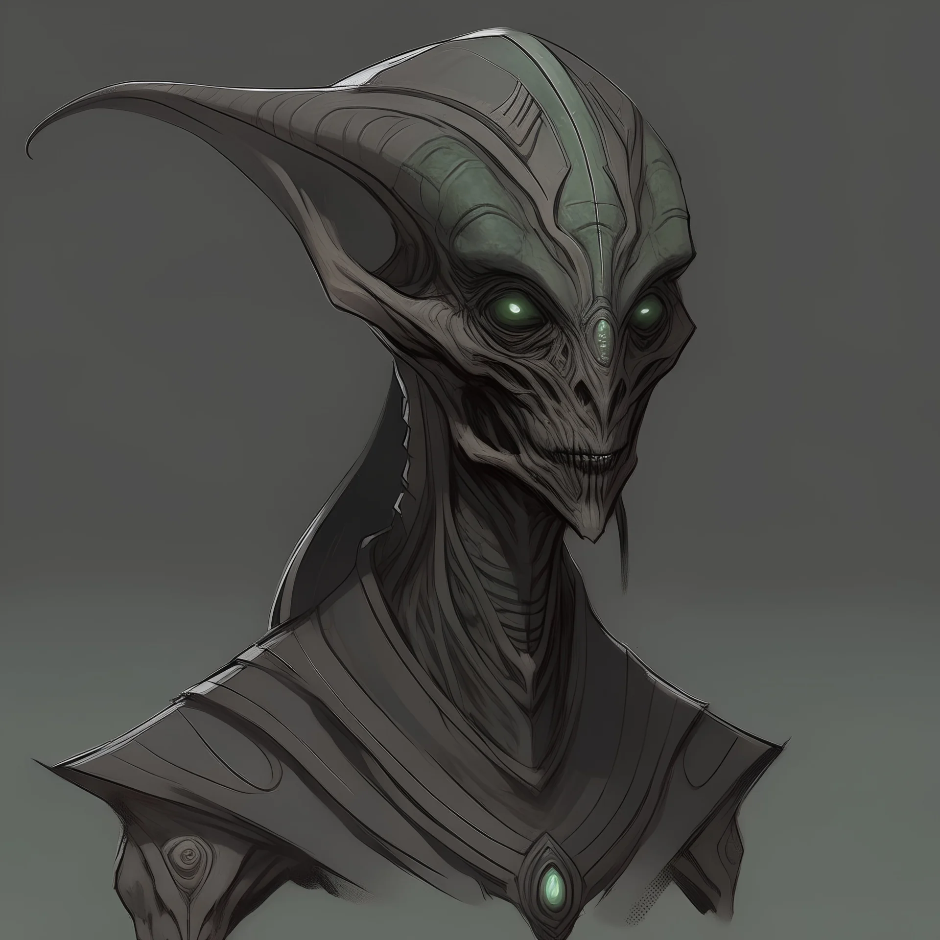 Character desgin of an alien race called Dhaizaer