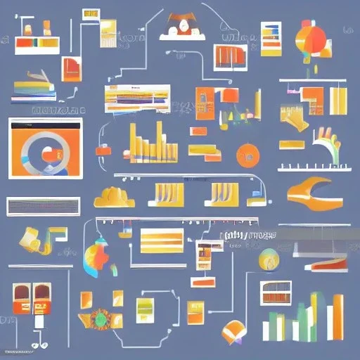 graphic schematic graph diagram representation design illuminations toons style