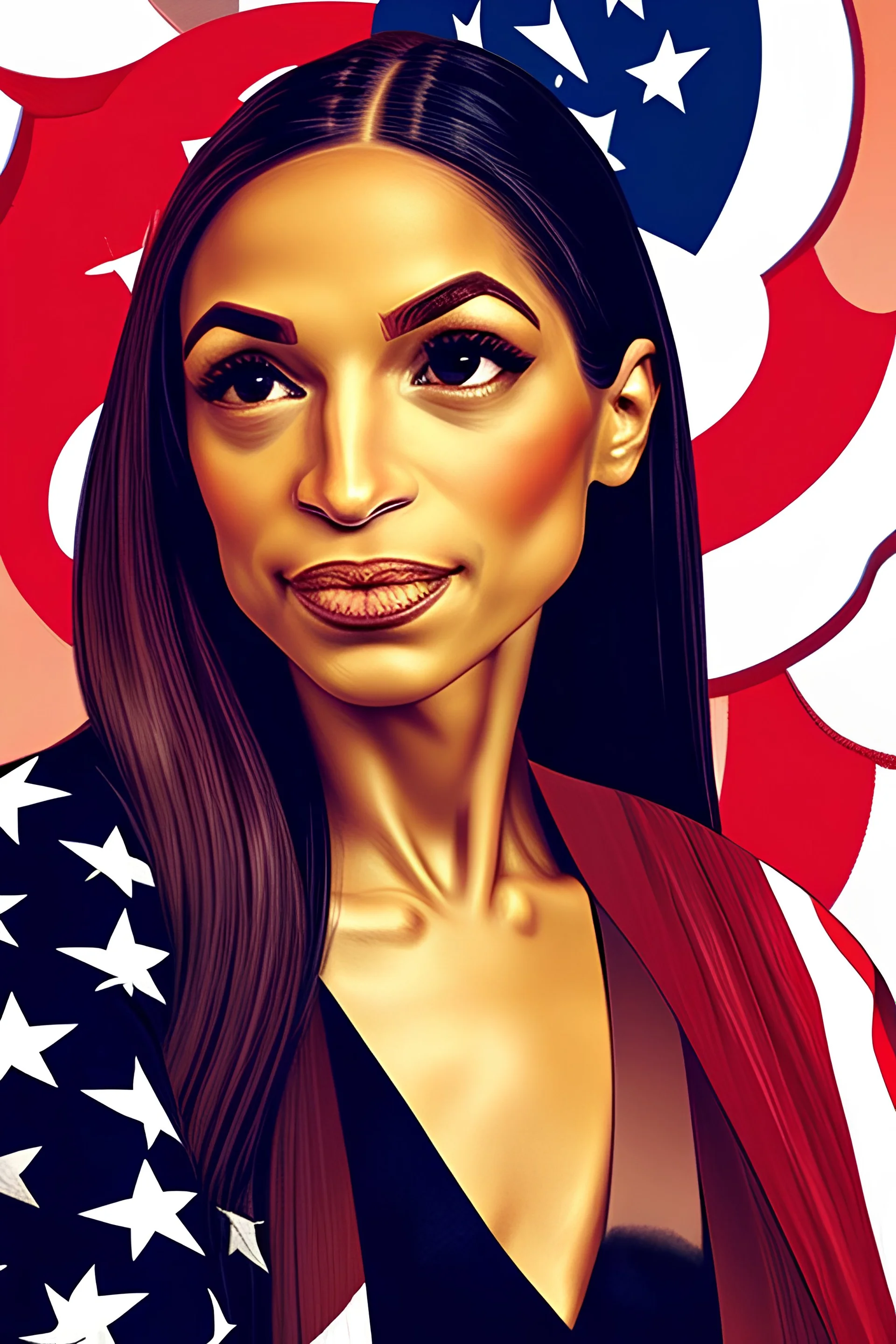 AOC being the president of america slaying hard