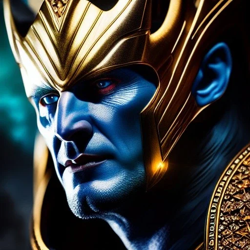 Ultra detailed fullbody Portrait in oil on canvas of Laufey (Thor) with Armor,intense stare,extremely detailed digital painting, extremely detailed face,crystal clear Big eyes, mystical colors ,perfectly centered image, perfect composition, rim light, beautiful lighting,masterpiece,8k, stunning scene, raytracing, anatomically correct, in the style of robert e howard and Ken Kelley and Ohrai Noriyoshi and Simon Bisley and tomzj1