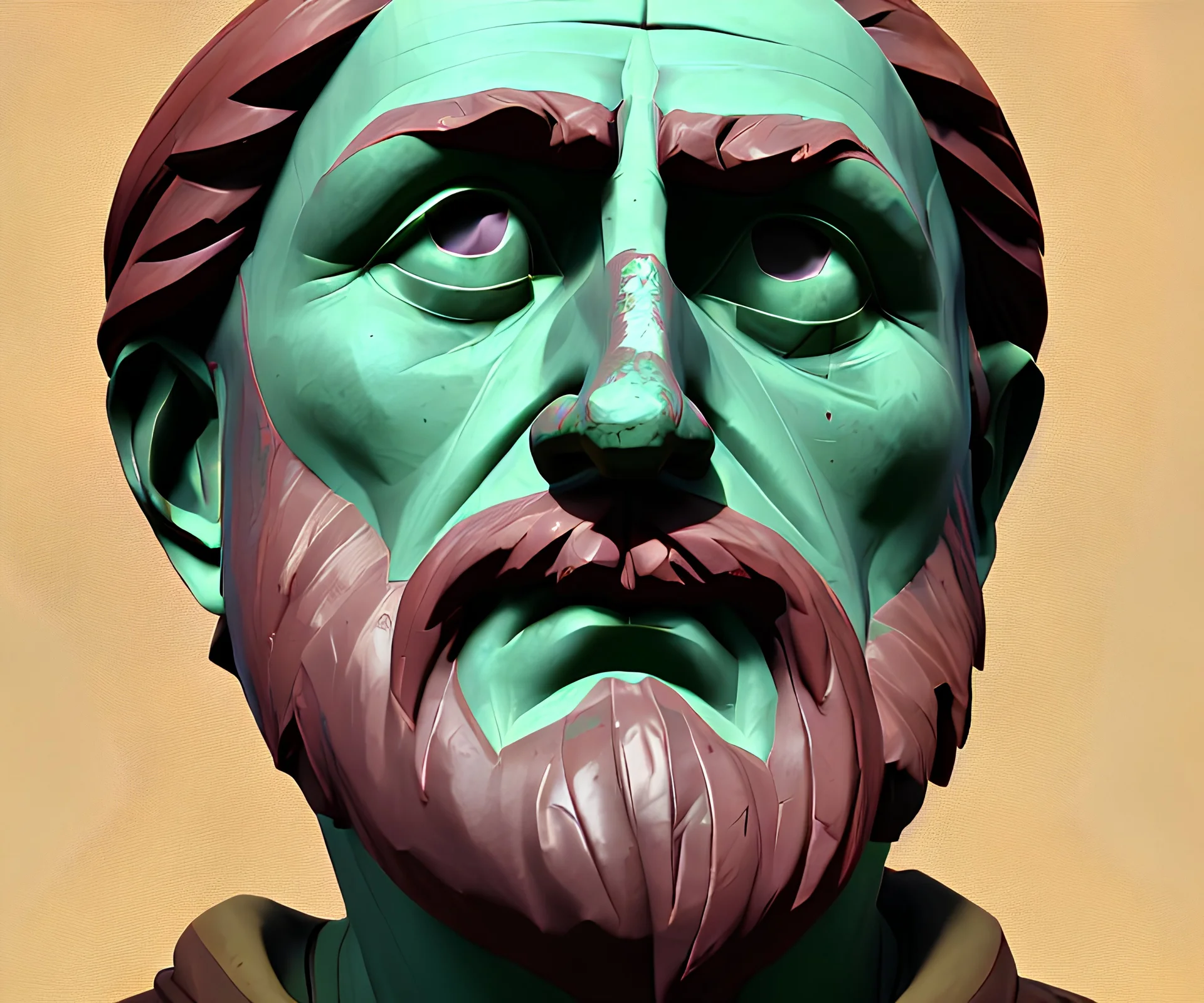 Filozof Seneca'nın kült büstü