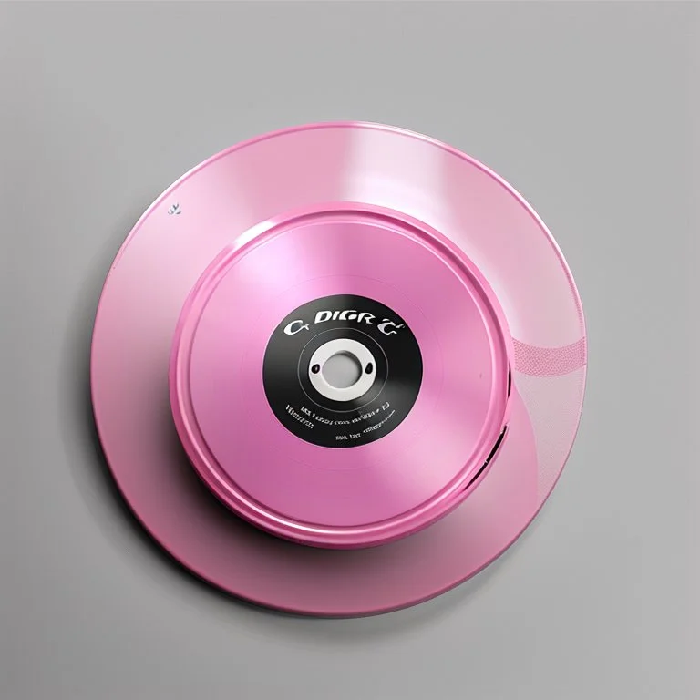 Pink CD-R design