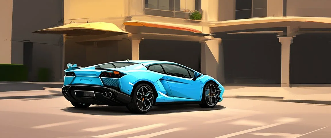 lambo by Andrea del sato