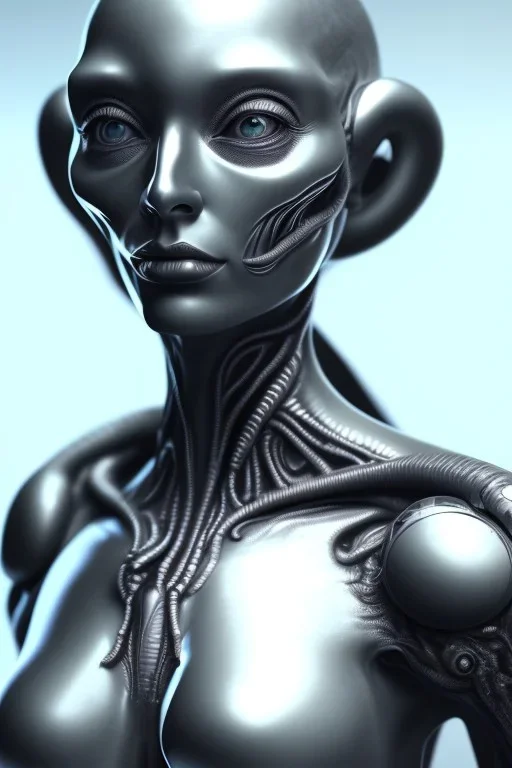 alien, ancient, 8k, finely detailed, photo realistic, female