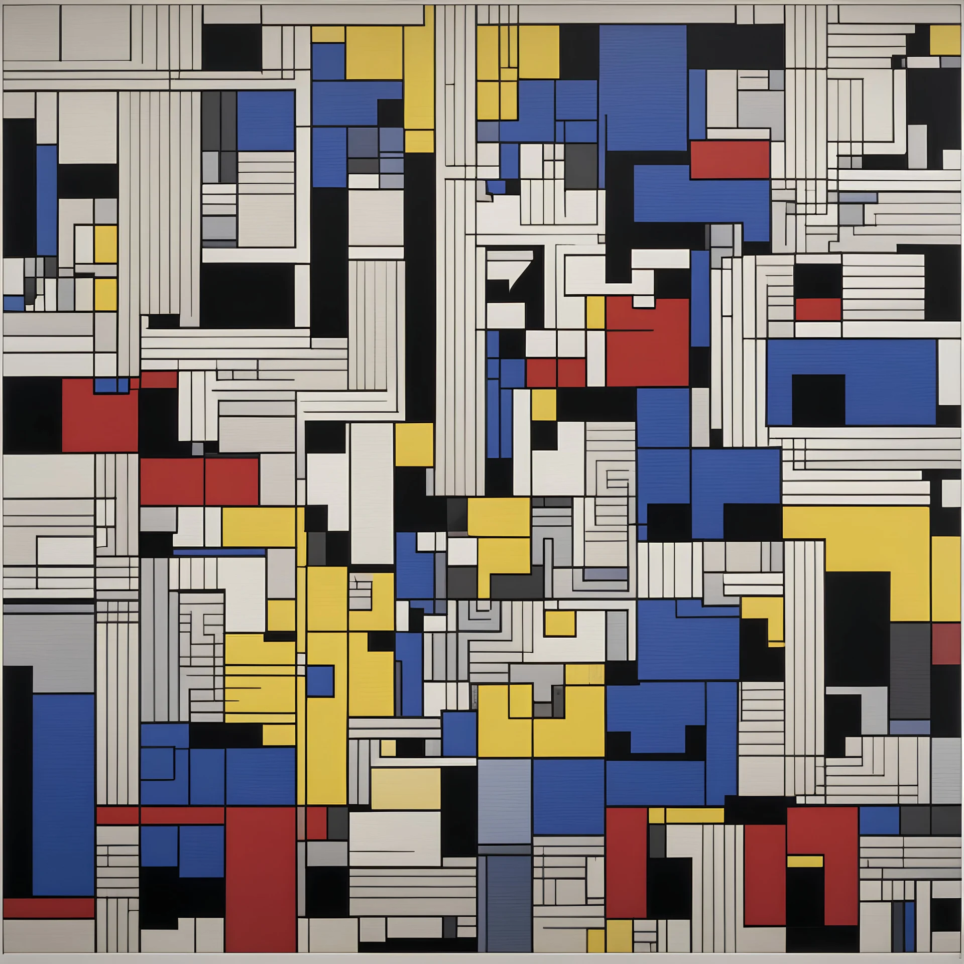 tetris painted by roy lichtenstein