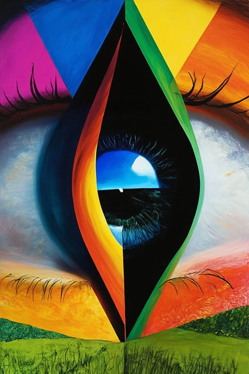 The splitting prism; technicolor surrealistic expressionism