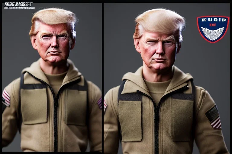 trump G.i. joe doll