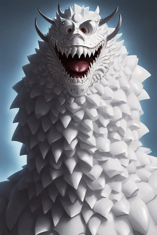 Collar monster, high quality, high resolution, detailed, 4K