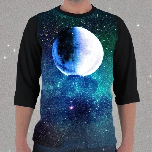  shirt moon galaxy