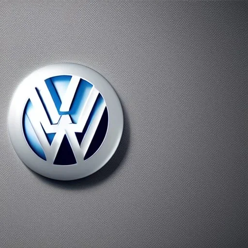 volkswagen brand logo futuristic