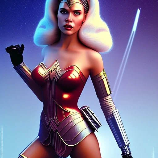 Storm trooper, Barbarella, She-Ra, Wonder woman